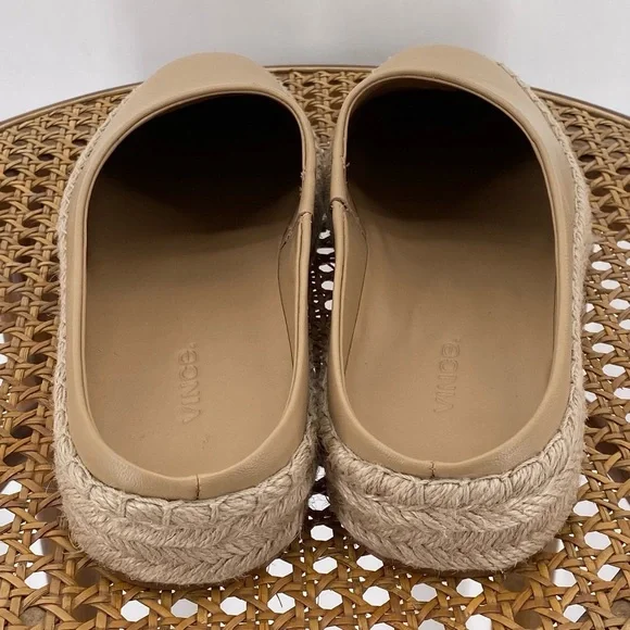 Vince nude slip on open back mules - Picture 5 of 5
